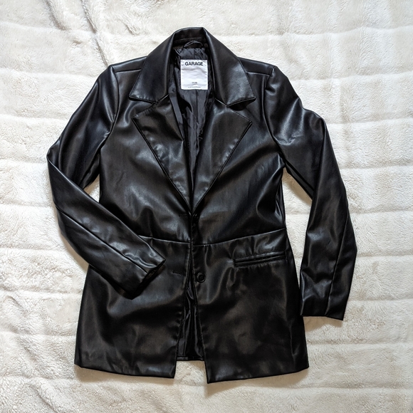 Faux Leather Jacket - Picture 6 of 8